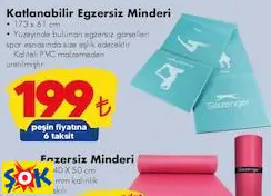 SLAZENGER KATLANABİLİR EGZERSİZ MİNDERİ